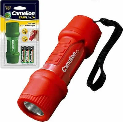 Φωτογραφία προϊόντος: Camelion Φακός LED 1W με Μέγιστη Φωτεινότητα 40lm