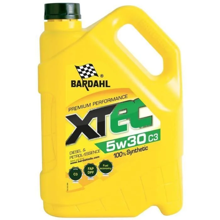 Φωτογραφία προϊόντος: BARDAHL XTEC 5W30 C3 100% SYNTHETIC 5LT