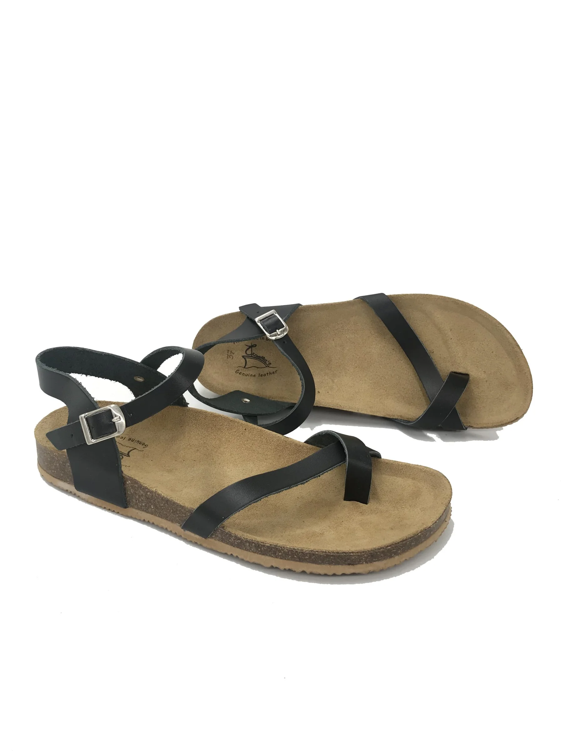 Φωτογραφία προϊόντος: Traveller's Syros black 1509 Traveller s Shoes ανατομικά σανδάλια