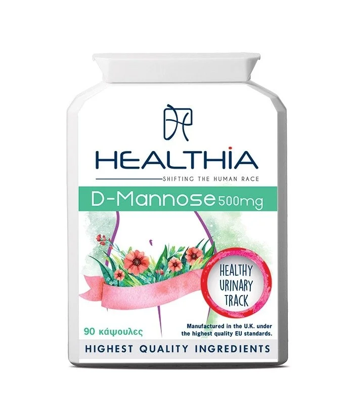 Φωτογραφία προϊόντος: HEALTHIA D-Mannose 500mg 90 caps
