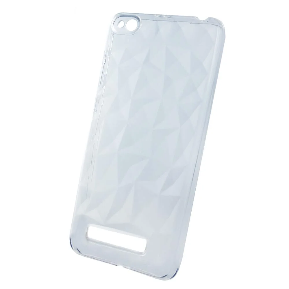 Φωτογραφία προϊόντος: Forcell Air Prism 3D Pattern Flexible Θήκη Σιλικόνης Clear (Xiaomi Redmi 4A)