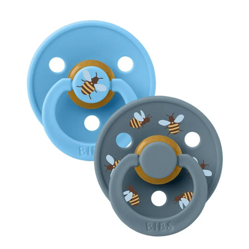 Φωτογραφία προϊόντος: BIBS – STUDIO COLLECTION ΣΕΤ ΠΙΠΙΛΕΣ 2ΤΜΧ – BUMBLEBEE/BREEZE MIX – ΣΤΡΟΓΓΥΛΗ No1