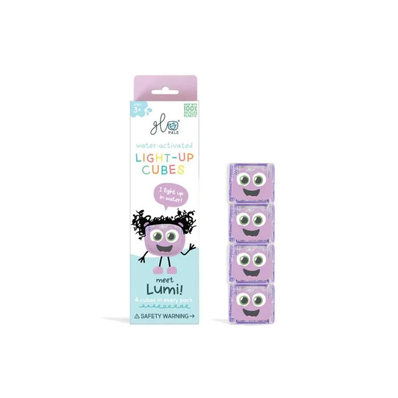 Φωτογραφία προϊόντος: Glo Pals 4 Pack Light Up Cubes – Lumi