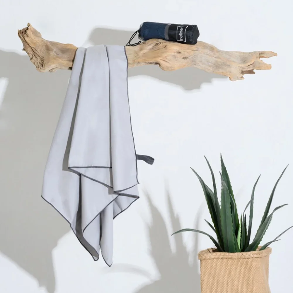 Φωτογραφία προϊόντος: OEM Πετσέτα microfiber, Gym – Silver (50Χ90)