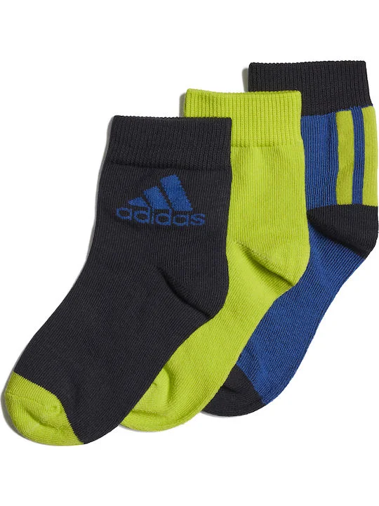 Φωτογραφία προϊόντος: Adidas Παιδικές Κάλτσες Μακριές Μπλε 3 Ζευγάρια