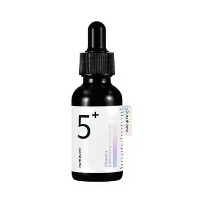 Φωτογραφία προϊόντος: Numbuzin No. 5 Glutathione Vitamin Concentrated Face Serum για δυσχρωμίες 30ml
