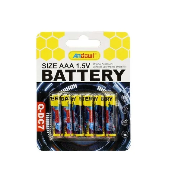 Φωτογραφία προϊόντος: OEM Andowl Q-DC7 Μπαταρίες AAA Li-ion 1.5V 6τμχ
