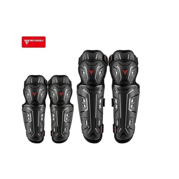 Φωτογραφία προϊόντος: OEM Motowolf Προστατευτικές Επιγονατίδες & Επιαγκωνίδες Αναβάτη Μηχανής Σετ 4τμχ Μαύρες MDL1029HJ-BK