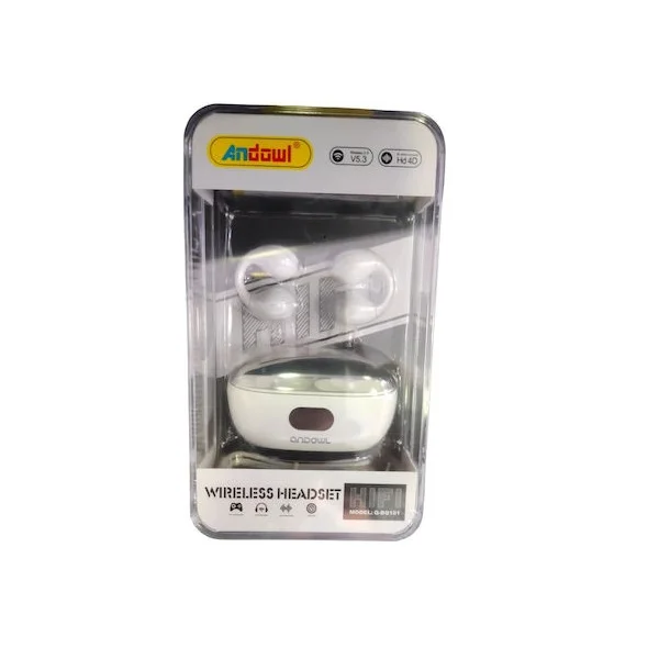 Φωτογραφία προϊόντος: OEM Andowl Q-bq101 In-ear Bluetooth Handsfree Ακουστικά Λευκά