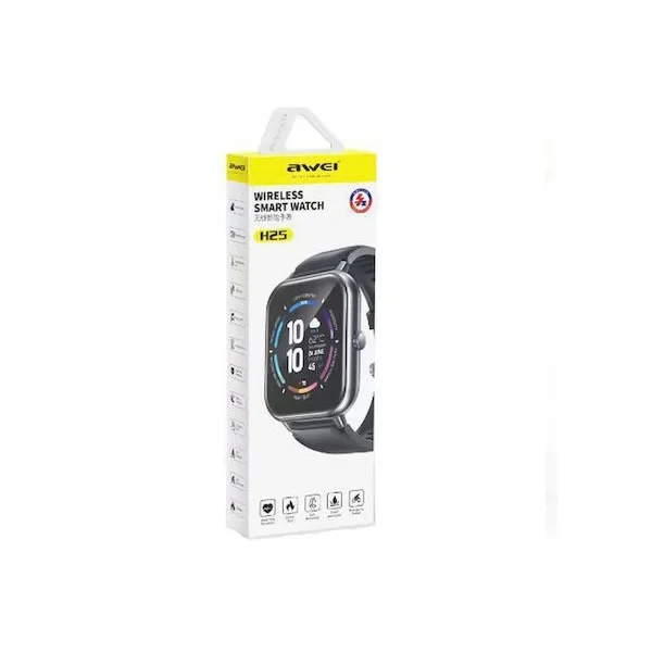 Φωτογραφία προϊόντος: OEM Awei H25 Smartwatch με Παλμογράφο (Μαύρο) 45621846