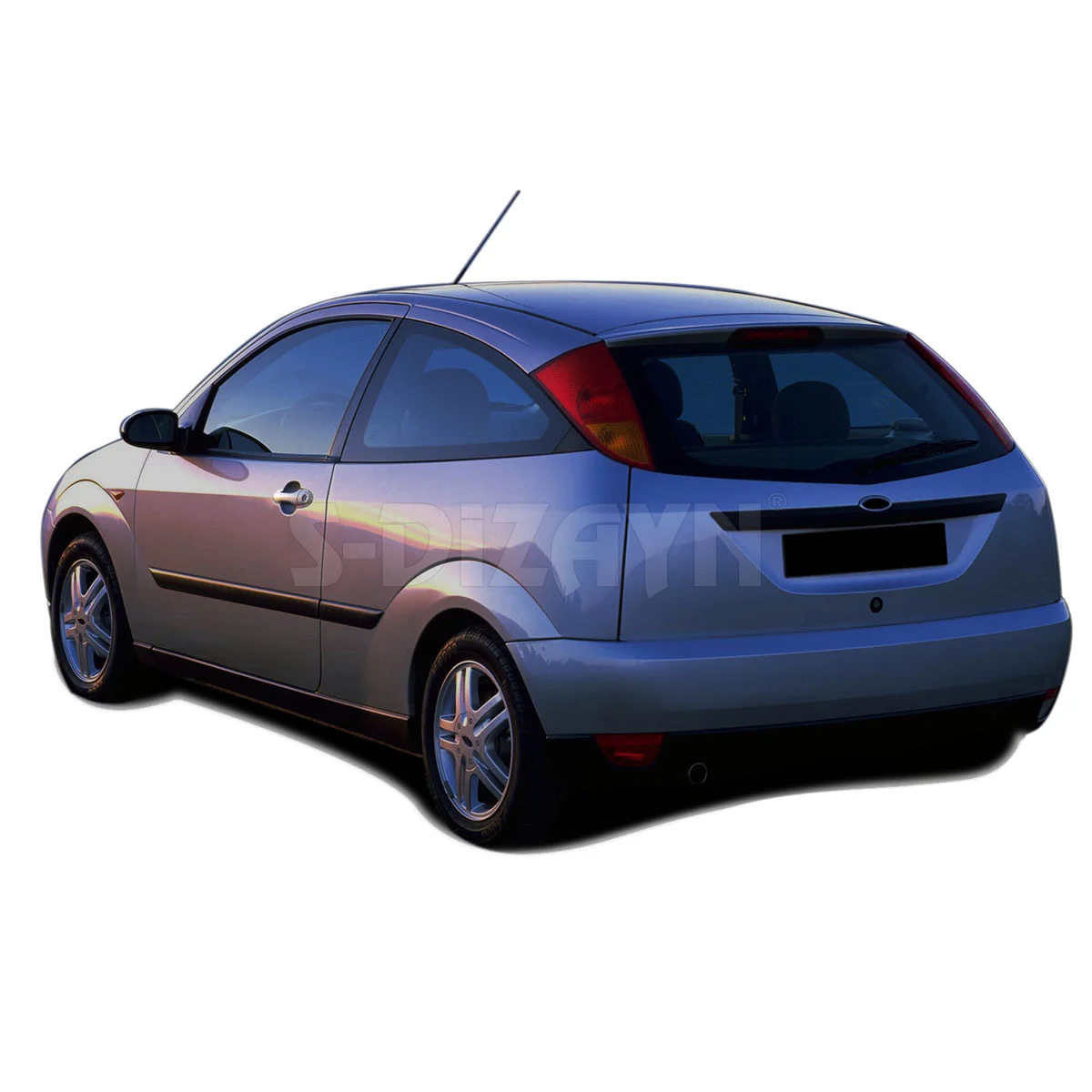 Φωτογραφία προϊόντος: S-dizayn Ford Focus 3D 1998-2005 Χερουλια Πορτας Χρωμιο Μεταλλικο 2ΤΕΜ.