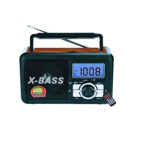 Φωτογραφία προϊόντος: OEM FP-920-RC Φορητό Ραδιόφωνο Επαναφορτιζόμενο με USB Καφέ
