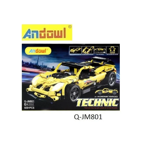 Φωτογραφία προϊόντος: Andowl Q-JM801 Τηλεκατευθυνόμενο Αυτοκίνητο Κίτρινο 40388743