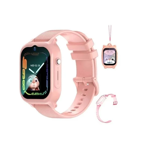 Φωτογραφία προϊόντος: OEM Αδιάβροχο Παιδικό Smartwatch 4G με Εντοπισμό GPS LBS και Βιντεοκλήσεις - Awei H29 - Ροζ 51530314