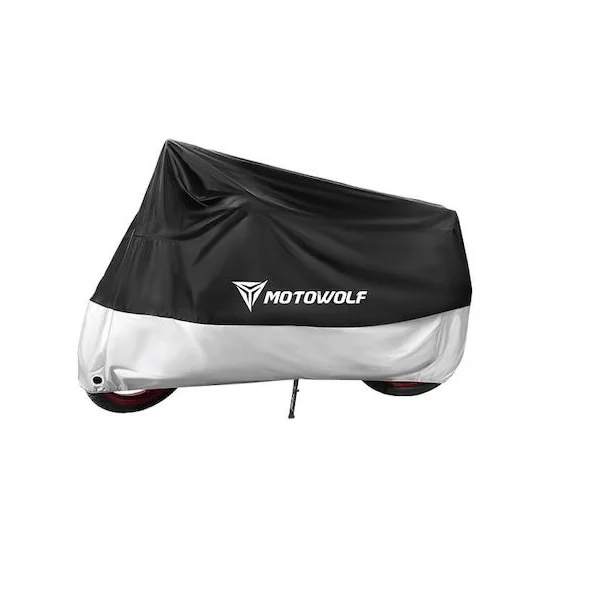 Φωτογραφία προϊόντος: OEM Motowolf Κουκούλα Μηχανής Αδιάβροχη 210D 4XL Μ295xΠ115xΥ140εκ.