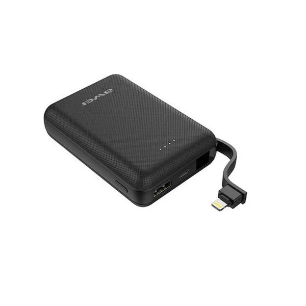 Φωτογραφία προϊόντος: OEM Awei P45K Power Bank 10000mAh με Θύρα USB-A Μαύρο