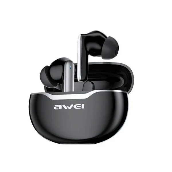 Φωτογραφία προϊόντος: OEM Awei T50 In-ear Bluetooth Handsfree Ακουστικά με Αντοχή στον Ιδρώτα και Θήκη Φόρτισης Μαύρα 40343599