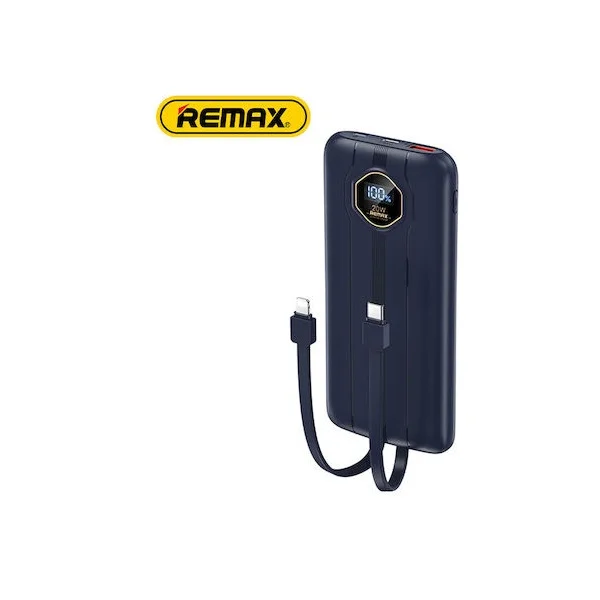 Φωτογραφία προϊόντος: OEM Remax RPP-300 Pinjur Series Power Bank 10000mAh 22.5W με Θύρα USB-A και Θύρα USB-C Power Delivery Μπλε