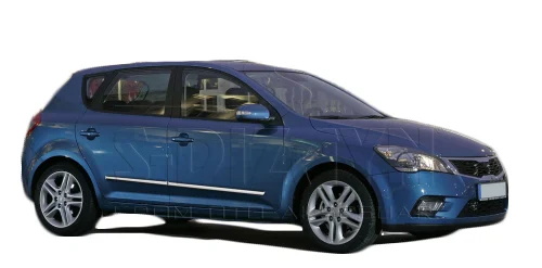 Φωτογραφία προϊόντος: S-dizayn Kia Ceed 5D Hb 06-10 Πλαινο Προστατευτικο Trim Πορτας ΑΤΣΑΛΙ+ΠΛΑΣΤΙΚΟ Χρωμιο 8ΤΕΜ