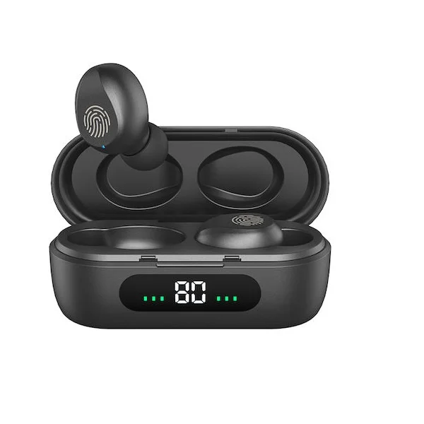 Φωτογραφία προϊόντος: OEM Remax TWS-41 In-ear Bluetooth Handsfree Ακουστικά με Θήκη Φόρτισης Μαύρα