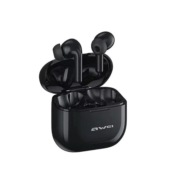 Φωτογραφία προϊόντος: OEM Awei T1 Pro In-ear Bluetooth Handsfree Ακουστικά με Αντοχή στον Ιδρώτα και Θήκη Φόρτισης Μαύρα 40460837