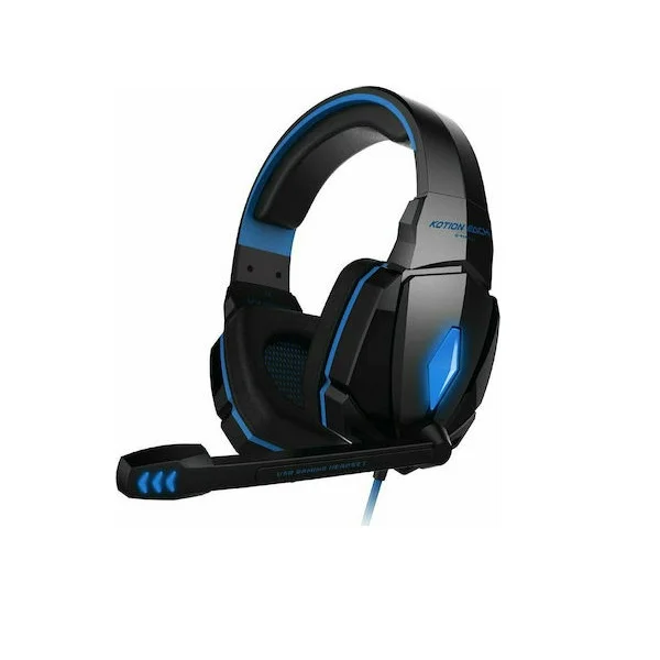 Φωτογραφία προϊόντος: OEM Kotion Each G4000 Over Ear Gaming Headset με σύνδεση 3.5mm / USB Μπλε