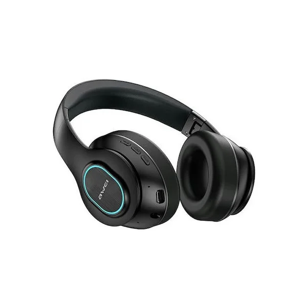 Φωτογραφία προϊόντος: OEM Awei A100BL Ασύρματα Bluetooth Over Ear Ακουστικά με 12 ώρες Λειτουργίας Μαύρα
