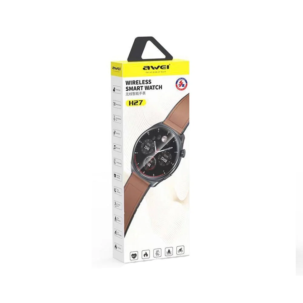 Φωτογραφία προϊόντος: OEM Awei H27 Smartwatch με Παλμογράφο (Καφέ) 45623077
