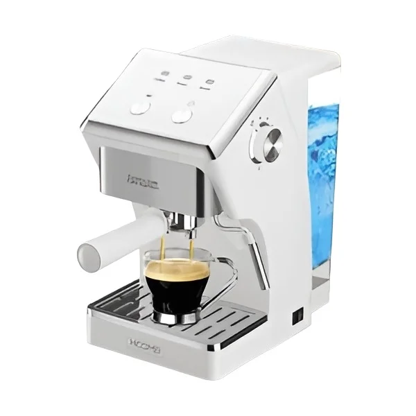 Φωτογραφία προϊόντος: OEM Hoomei HM-5785W Μηχανή Espresso 1050W Πίεσης 15 Bar Λευκή