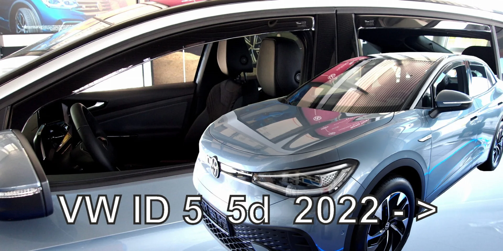 Φωτογραφία προϊόντος: VW ID.5 5D 2022+ ΣΕΤ ΑΝΕΜΟΘΡΑΥΣΤΕΣ ΑΥΤΟΚΙΝΗΤΟΥ ΑΠΟ ΕΥΚΑΜΠΤΟ ΦΙΜΕ ΠΛΑΣΤΙΚΟ HEKO - 4 ΤΕΜ.