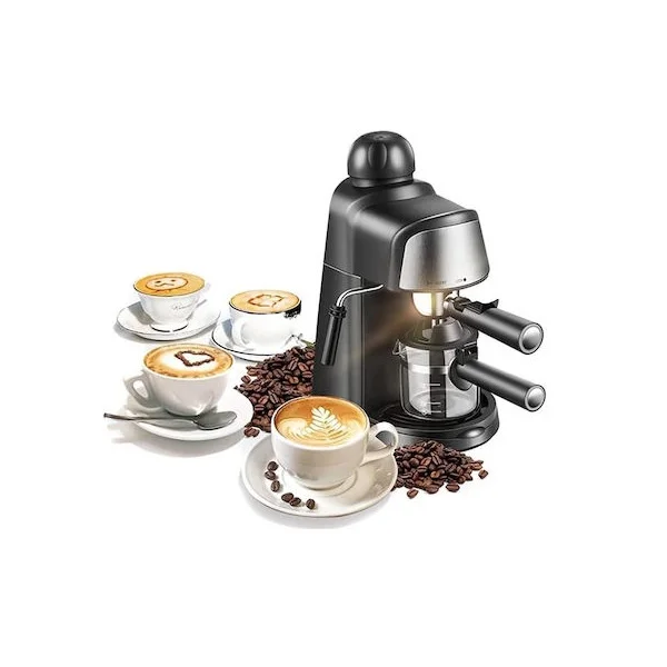 Φωτογραφία προϊόντος: OEM Sokany SK-6810 Μηχανή Espresso 800W Πίεσης 5bar για cappuccino Μαύρη 40415093