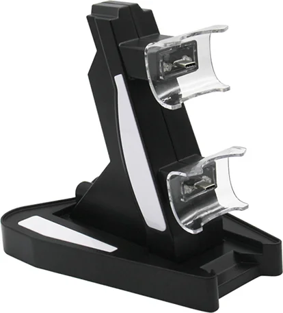 Φωτογραφία προϊόντος: OEM Controller Charging Stand Βάση Φόρτισης για 2 χειριστήρια PS5 Μαύρη