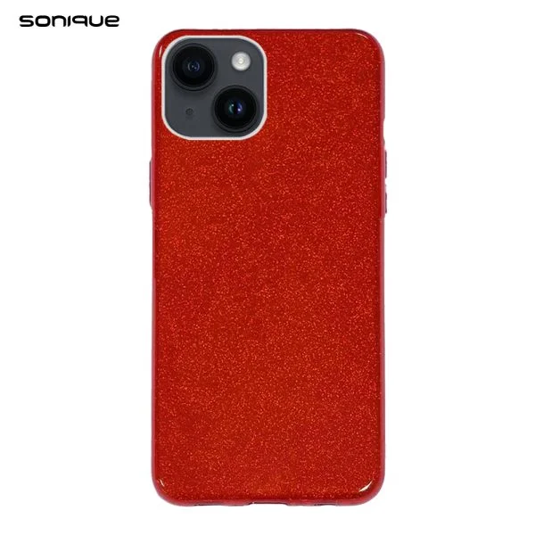 Φωτογραφία προϊόντος: Θήκη Σιλικόνης Sonique Shiny Apple iPhone 14 Κόκκινο
