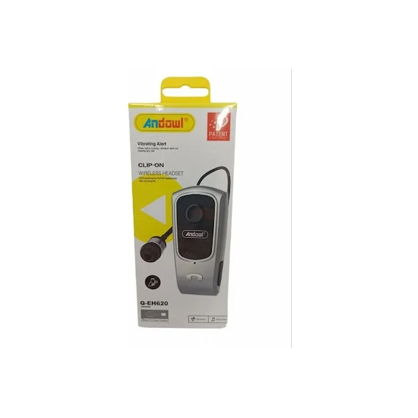 Φωτογραφία προϊόντος: Andowl Q-EH620 In-ear Bluetooth Handsfree Ακουστικό Ασημί 40969892