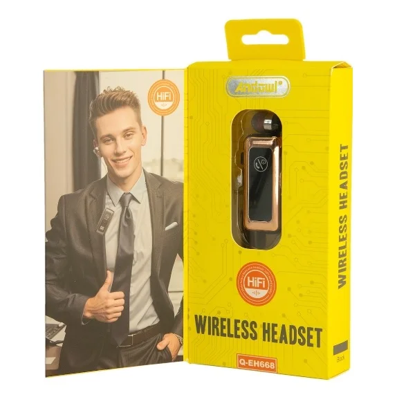 Φωτογραφία προϊόντος: Andowl Q-EH668 In-ear Bluetooth Handsfree Ακουστικά Ροζ Χρυσά 55739523