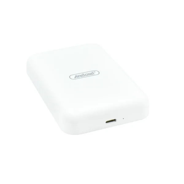 Φωτογραφία προϊόντος: Andowl Q-MG6001 MagSafe Power Bank 6000mAh με Θύρα USB-C Λευκό 37922028