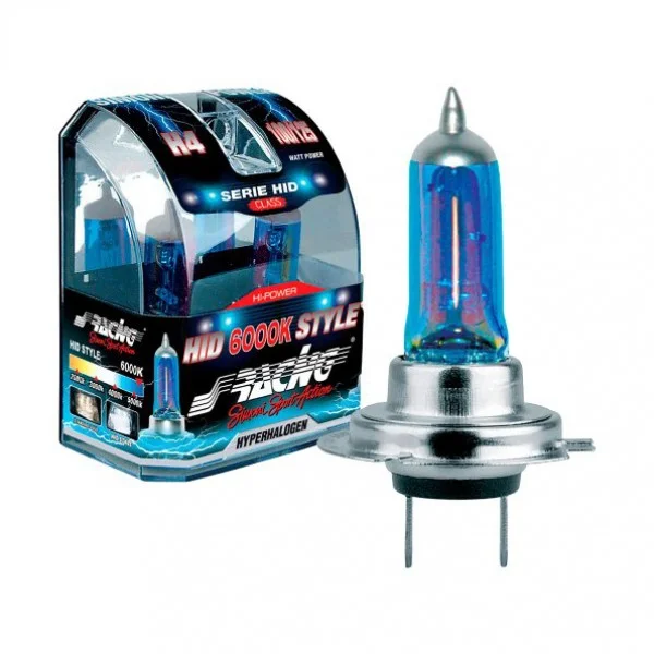 Φωτογραφία προϊόντος: H4 12V/60-55W 4.000K Hyper Thunder Simoni Racing - 2 TEM.