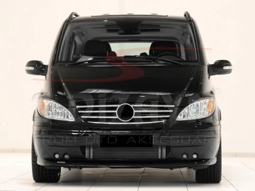 Φωτογραφία προϊόντος: S-dizayn Mercedes Viano Mpv 2004-2010 Διακοσμητικες Γριλιες Μασκας Εμπρος Χρωμιου 7ΤΕΜ