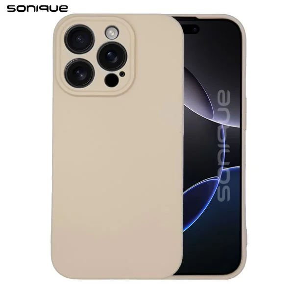 Φωτογραφία προϊόντος: Θήκη Σιλικόνης My Colors Sonique Apple iPhone 16 Pro Μπεζ