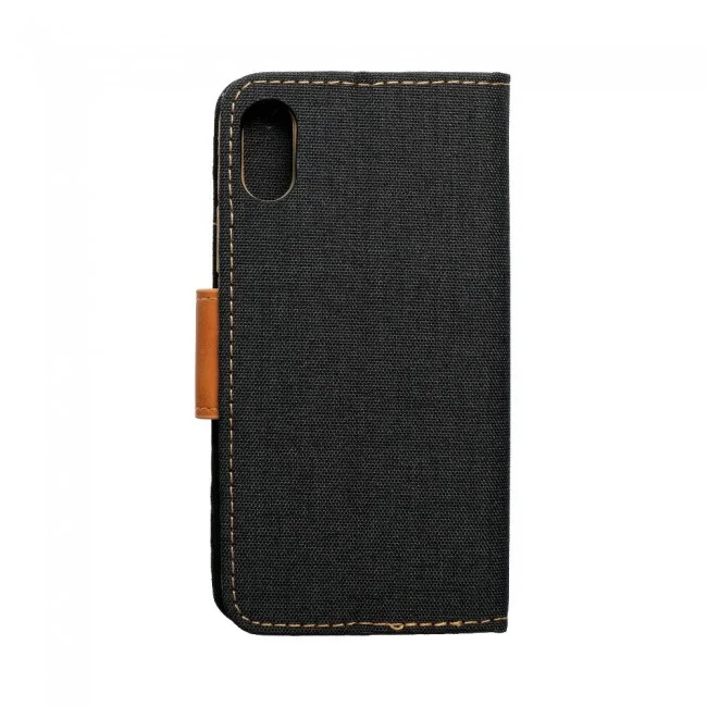 Φωτογραφία προϊόντος: CANVAS Book case for IPHONE X black