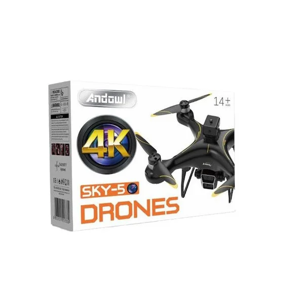Φωτογραφία προϊόντος: Andowl FDSKY5 SKY-5 Drone με Κάμερα 1080p και Χειριστήριο 56266742