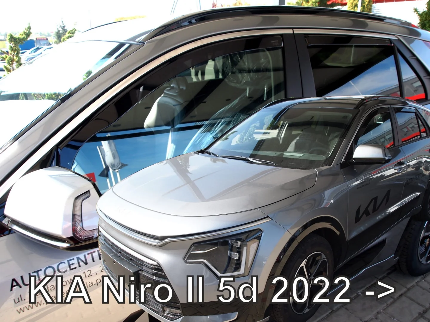 Φωτογραφία προϊόντος: Kia Niro 5D 2022+ Ζευγαρι Ανεμοθραυστες Απο Ευκαμπτο Φιμε Πλαστικο Heko - 2 ΤΕΜ.