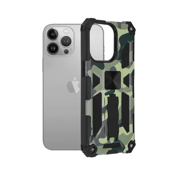 Φωτογραφία προϊόντος: Techsuit - Blazor Series iPhone 13 Pro - Camouflage Groen