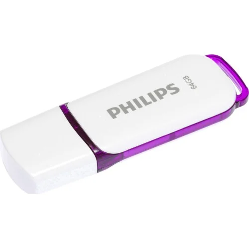 Φωτογραφία προϊόντος: Philips Snow 64GB USB 2.0 Stick Μωβ
