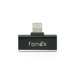 Φωτογραφία προϊόντος: FONEX ADAPTER DUAL LIGHTNING METAL MUSIC + CHARGE black
