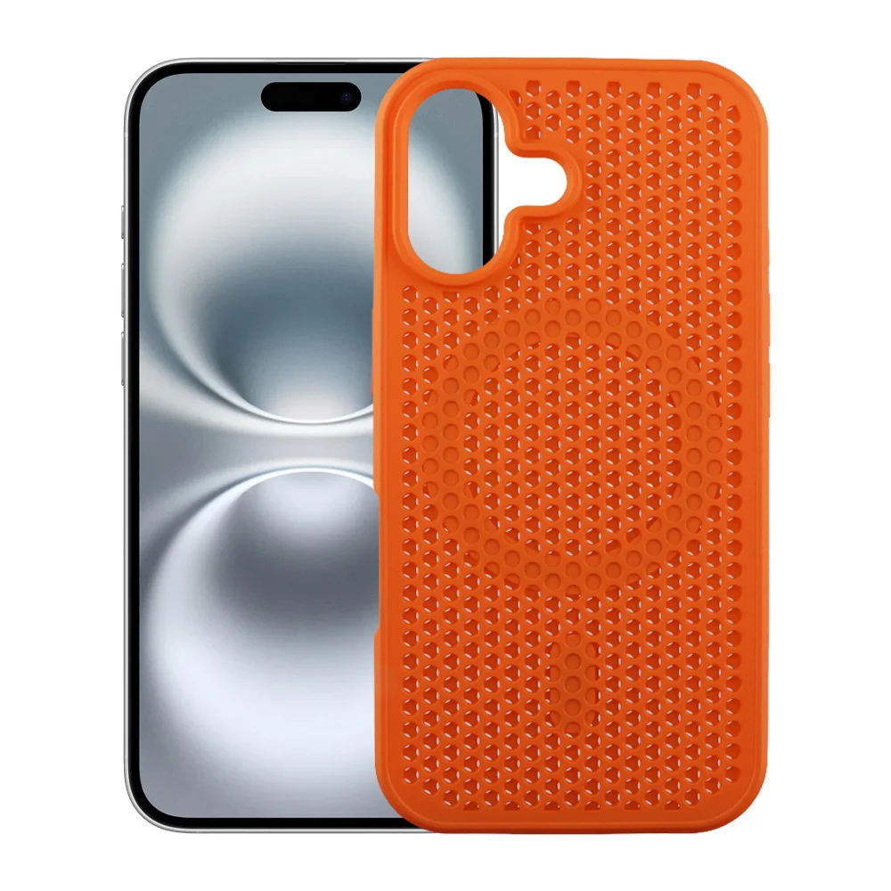 Φωτογραφία προϊόντος: ΘΗΚΗ IPHONE 17 6.3" MAG AIR TPU MAGSAFE CAMERA GUARD ORANGE
