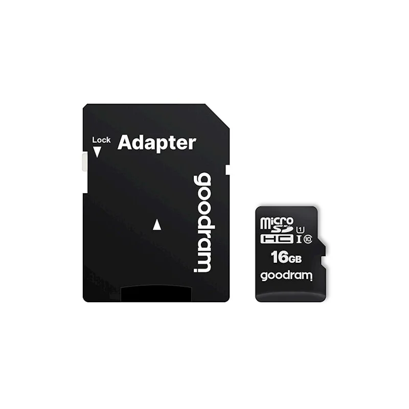 Φωτογραφία προϊόντος: GoodRam memory card 16GB microSDHC cl. 10 UHS-I + adapter