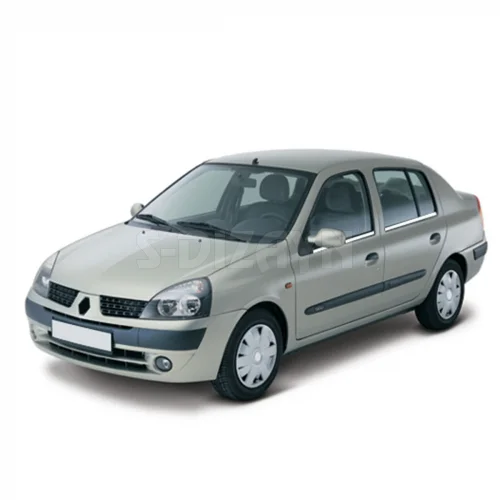 Φωτογραφία προϊόντος: S-dizayn Renault Clio Symbol Sedan 99-06 Trim Παραθυρων 4ΤΕΜ ΑΝΟΞ.ΑΤΣΑΛΙ Χρωμιο