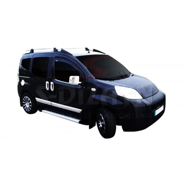 Φωτογραφία προϊόντος: S-dizayn Fiat FIORINO/QUBO 2008 Χερουλια Πορτας Χρωμιο Μεταλλικα 10ΤΕΜ.