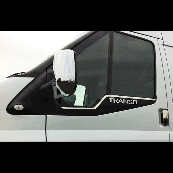 Φωτογραφία προϊόντος: S-dizayn Ford Transit Van 2003-2014 Χερουλια Πορτας Χρωμιο Μεταλλικα 3ΤΕΜ. Για 2 Πορτες